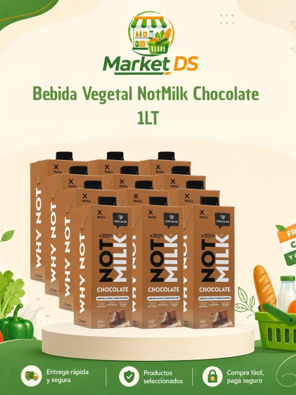 Bebida Vegetal NotMilk Chocolate 1LT