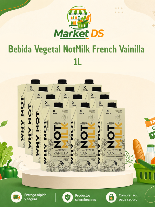 Bebida Vegetal NotMilk French Vainilla 1L