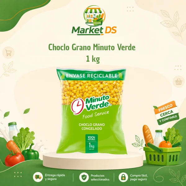 Choclo Grano Minuto Verde 1 kg